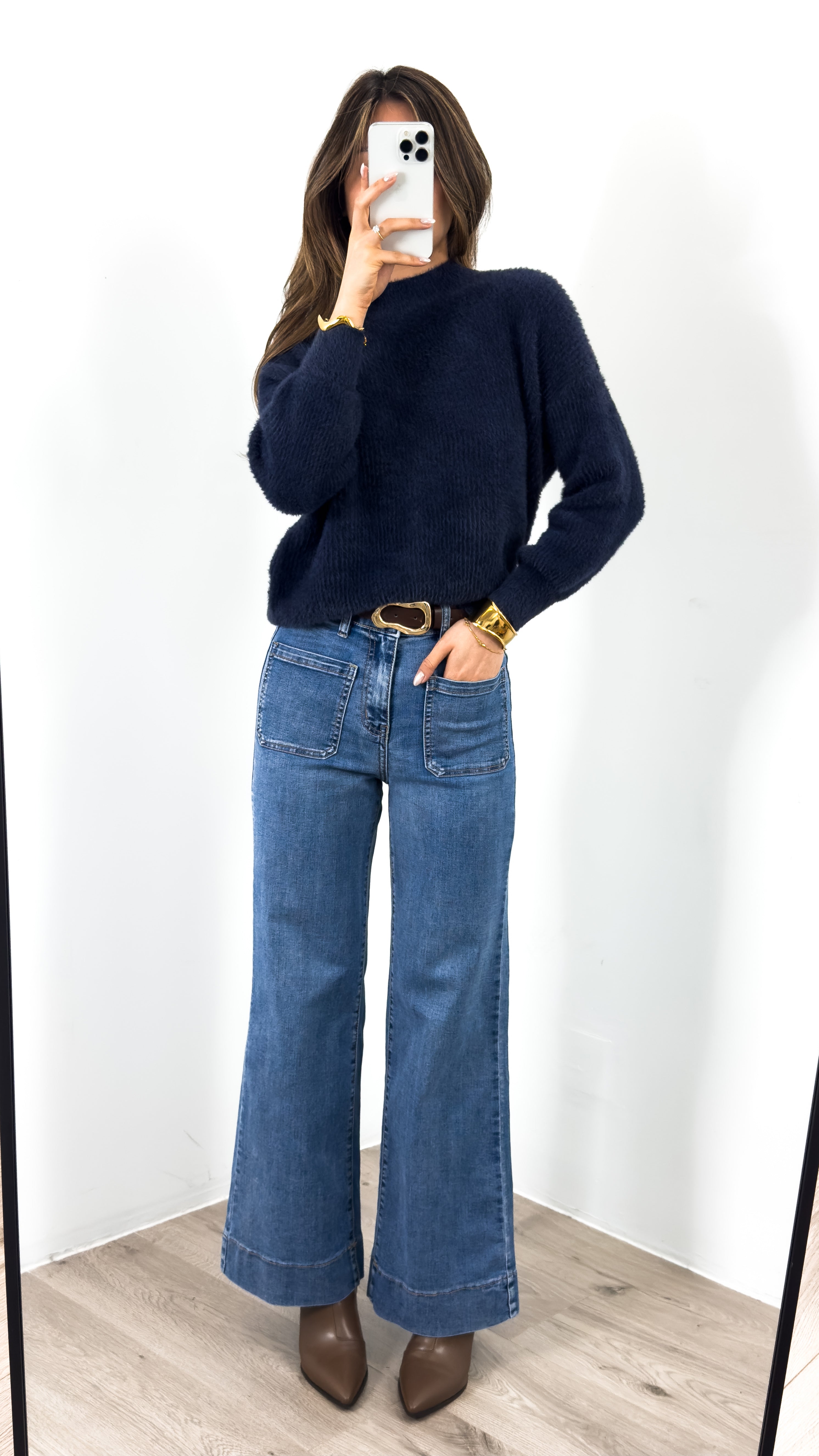 SERENA KNIT - NAVY
